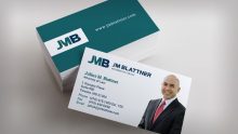JM Blattner Business Cards